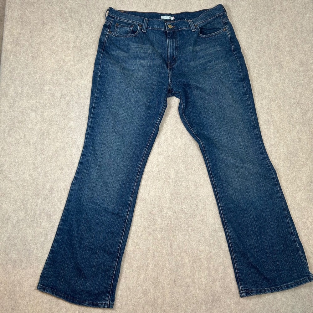 Levi's 515 Bootcut Jeans women's 16 M Blue Good Stretch Denim Pants